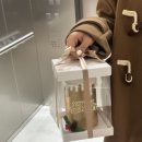 블링블링슈가 | 서울 크리스마스 케이크 예약 후기! 더 크래프트 골드 촛불 케이크