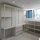 씨유충주연수7단지점 | 리바트 시스템행거 구조변경 및 재설치