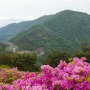 자굴산 한우산 산행 * 5월 정기산행--자굴산 한우산 산행지도 이미지