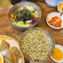 선미옥칼국수 | 마포역 점심 맛집 선미옥 칼국수에서 비빔칼국수와 감자전
