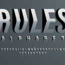 Futuristic_Alphabet_With_Dimensional_Effect 이미지