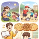 ＜Book Pizza＞ 책 피자 - 윤동재 시인의 ＜무장무장 싫은 피자＞ 이미지
