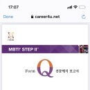 이에스에프피 | Mbti 정식검사 후기