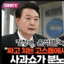 [오마이TV]﻿정청래, 윤석열 '녹화 대담' 맹비판 "짜고 치는 고스톱에서 디올백 입장 표명? 사과쇼가 분노..(2024.02.05) 이미지