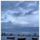 노을빛바다 이미지