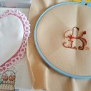 천에 그리는 그림 이미지