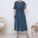 볼륨소매 스트링원피스 이미지