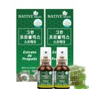 네이티브 그린 프로폴리스 스프레이 무알콜 기준으로 목 관리 스프레이 고른 후기