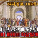 라파엘로 '아테네학당'-천재들이 한 공간에 모인다면?왜 이름이 아테네학당일까? 이미지