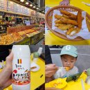 속초 중앙시장 맛집 황부자튀김, 홍게순살 오징어튀김 오징어순대 포장
