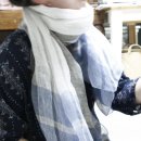 블루인 바이오 | 하늘하늘 스카프 ⓕ바느질하는 아낙네님