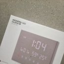 오아 | 모던 인테리어 온습도 무타공 벽시계 설치 후기 [오아 LED 벽시계]