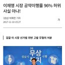 이재명 시장 공약이행률 96% 허위사실 아냐! 이미지