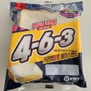 삼립 모두의 크보빵 kbo bread 4-6-3 카라멜땅콩 베이스샌드 후기