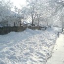 1. 눈 내리는 겨울풍경 이미지