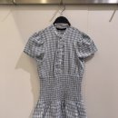 3067 | [자라] 베스트셀러 원피스인 ‘프릴 체크 미니 원피스’리뷰. 3067/318/049