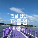 전라남도 신안군 안좌면 퍼플교 | 전남 신안 가볼만한 곳 반월도 박지도 퍼플섬 퍼플교 후기