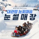 대관령초등학교 | 대관령 눈꽃마을 눈썰매장 | 봅슬레이 | 내 돈 내 산 솔직 후기