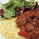 mediterranean braised lamb and couscous 이미지