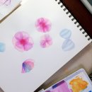 수채화 캘리그라피(주간) 이미지