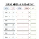 세자리