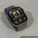 애플워치 10 에르메스 42mm 후기(티타늄 실버, 싱글투어, 아뜰라주 더블투어, 링블, 밀레니즈)
