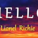 Lionel richie/ hello 이미지