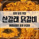포항 맛집 산갈래닭갈비, 유강 철판 닭갈비 잘하는 곳