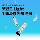 (주)에이넷시스템 | 예산은 낮추고 신뢰는 높이고! 넷밴드(NETBAND) Light 광모듈 기술 사양 완벽 분석
