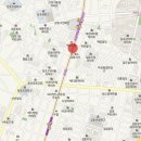 우리은행 등 상가 뒷편 도로 이미지