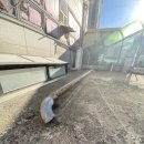 노원-현장-1008 | 야외주차장 주차 방지턱 스틸 스토퍼 설치