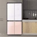 445 | 하이얼 글램글라스 인테리어 4도어 양문형 냉장고 HRS445MNWP 433L 후기 살펴보기