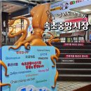 중앙청과183 | 속초 중앙시장 맛집 만석닭강정 오징어순대 술빵 주차 꿀팁