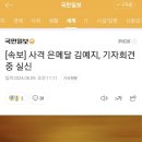 속보로 김예지 선수 실신했다 나오는데 이미지