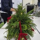 [12월 재능나눔] 크리스마스 생화 트리 만들기 | 프렌치스타일 트리 만들기- 12월의 낭만