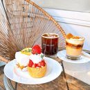 늘,예쁜개 | 강남역 카페 예쁜 디저트 맛도 환상 어퍼앤언더