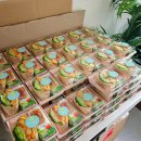 삼정동물병원 | 울산남구샌드위치 신선한재료,푸짐한양 단체, 정기배송 가능한 푼푼샌드 포장후기