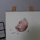 풍부한 수채화 기법을 활용하여 그리는 어반스케치(중급) | <부산 성인수채화 화실. 유화화실.하단화실.명지화실>수채화로 과일 정물화. 돌담 풍경화 그리기