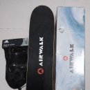Air walk 스케이트 보드 31인치 파란색 56cm 1만원 보호대 1만 5천 이미지