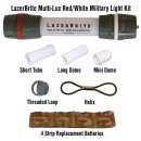 [완료] U.S LAZERBRITE Multi Lux Red/Blue Military Light Kit 이미지