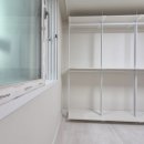개봉동한진아파트 | 시스템 행거 설치 후기 개봉동 현대아파트 다룸데코 ㄱ자형 드레스룸