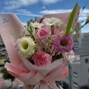 금화로L | 광주서구꽃집 추천 조이풀 광주꽃다발 핑크 꽃다발 후기
