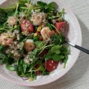 집에서 안심스테이크+발사믹소스샐러드 이미지