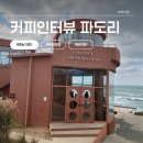 쉘부르황토펜션 | 태안 바다뷰 통창 카페, 물멍하기 좋은 커피인터뷰 파도리
