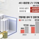 집값 떨어지자 'LTV 80% 초과' 대출 2배로 급증 이미지