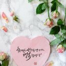 감성공감 캘리그라피 이미지