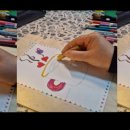 감성을 담은 오일파스텔 드로잉 이미지