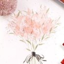 수채화로 그리는 디저트 이미지