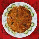 ＜여러가지 넣어 만든 영양 많고 맛 좋은＞ 묵은지 부침개! 이미지