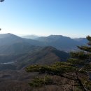 도솔지맥 5구간 (운수현 - 배후령) 전망없는 죽엽산,부용산,오봉산을 오르내리는 힘든 지맥길 이미지